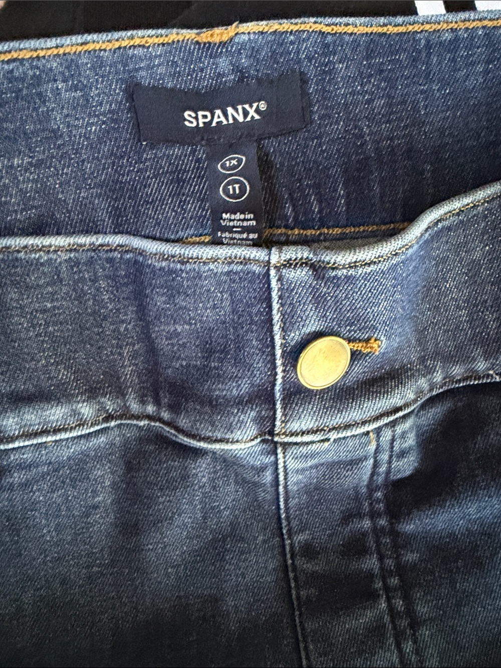 SPANX Indigo High-Rise Shaping Jeans